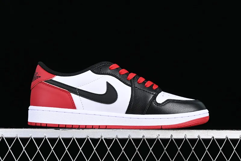 All categories Air Jordan Jordan series basketball shoes Air Jordan 1 Low OG version Air Jordan 1 Low "Black Toe" AJ1 Joe 1 new black toe cultural and leisure sports sneakers CZ0790-106